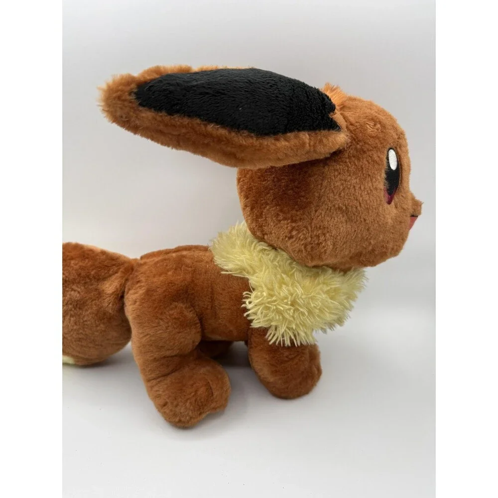 RARE Build a Bear Pokemon Eevee Plush Original 2016 Release w RED EYES